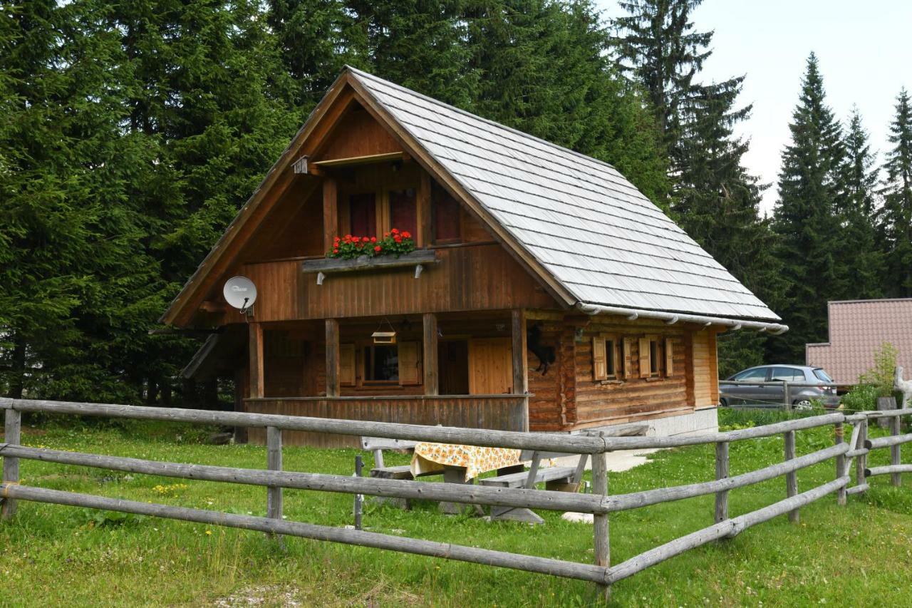 Pocitniska Hisa Jurcek Pokljuka Villa Goreljek Bagian luar foto