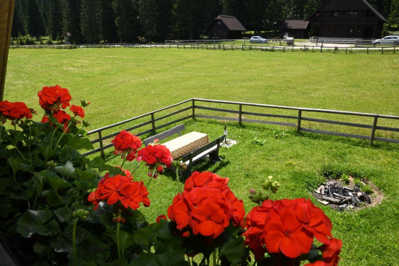Pocitniska Hisa Jurcek Pokljuka Villa Goreljek Bagian luar foto