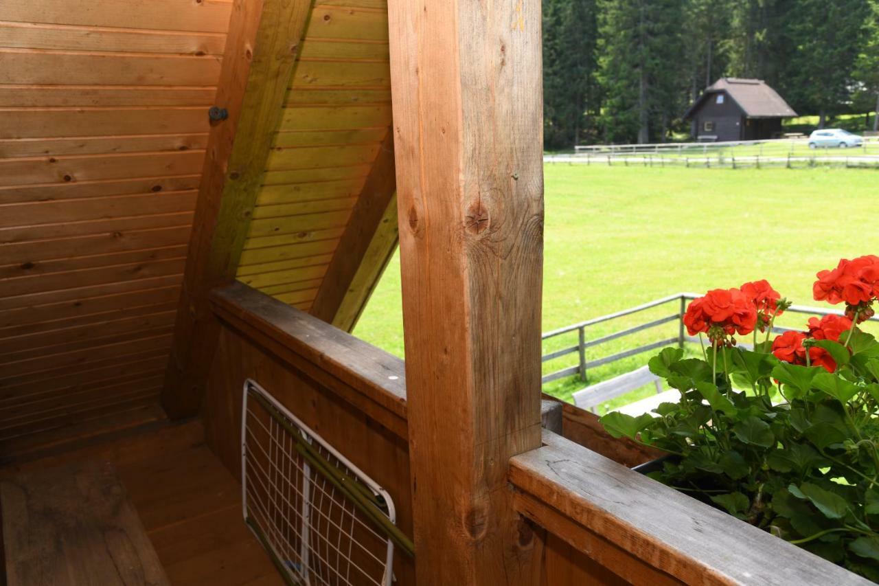 Pocitniska Hisa Jurcek Pokljuka Villa Goreljek Bagian luar foto