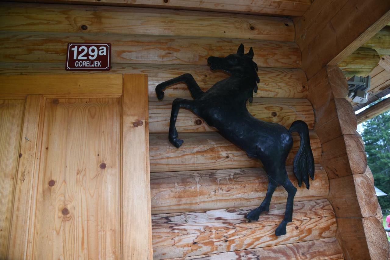 Pocitniska Hisa Jurcek Pokljuka Villa Goreljek Bagian luar foto