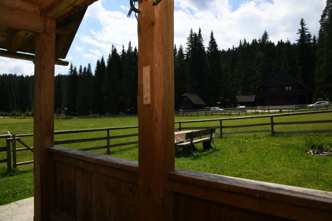 Pocitniska Hisa Jurcek Pokljuka Villa Goreljek Bagian luar foto