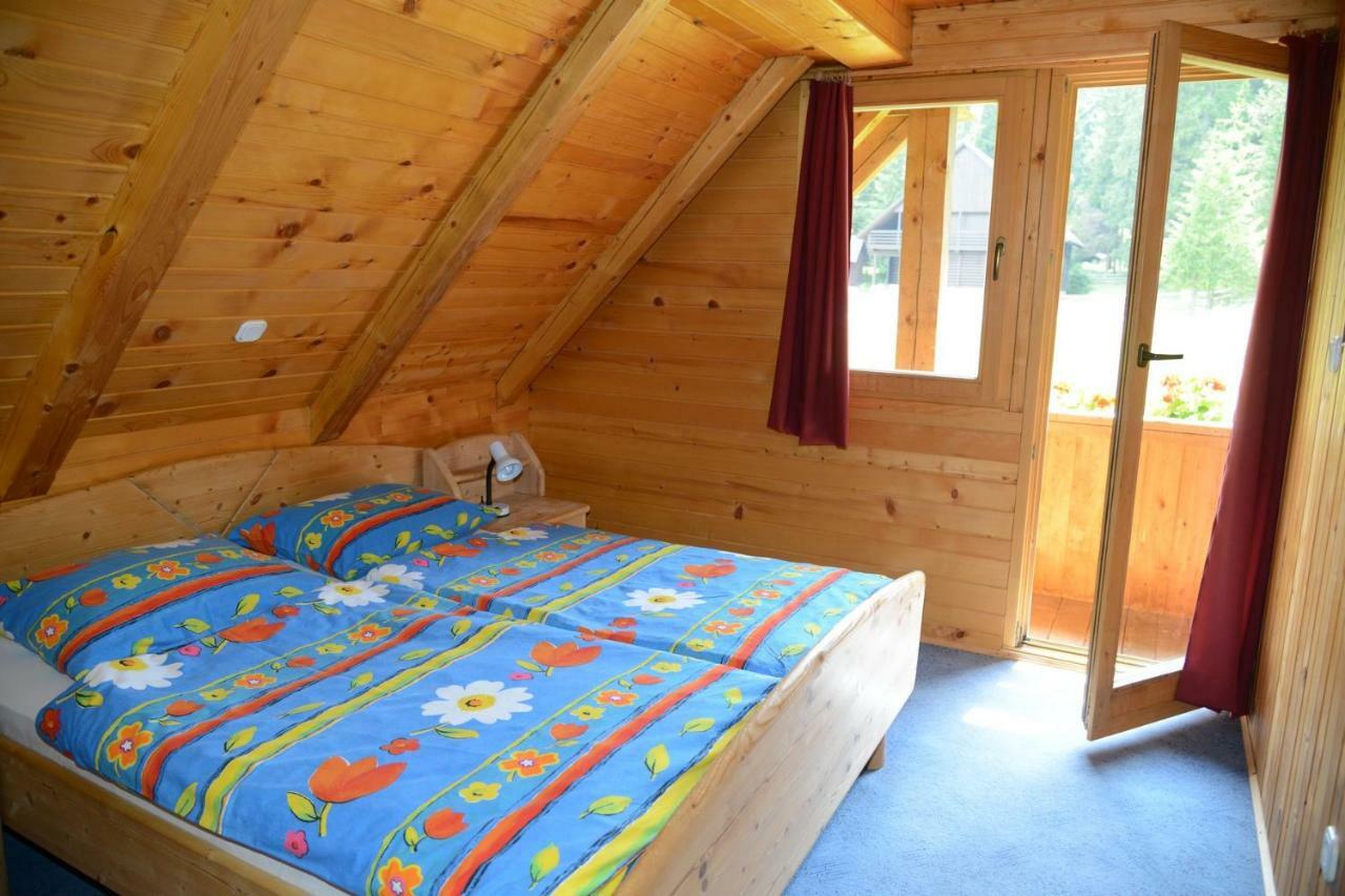 Pocitniska Hisa Jurcek Pokljuka Villa Goreljek Bagian luar foto